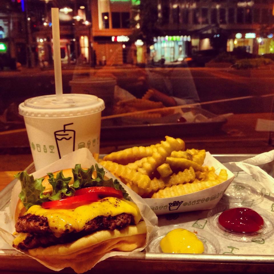 Shake Shack burger