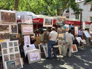 ressamlar tepesi paris