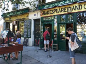 paris shakespeare and company