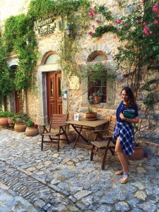 sakız adası mesta köyü