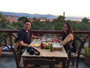 midilli adası yemek