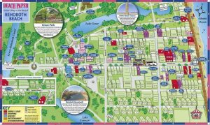 rehoboth beach harita