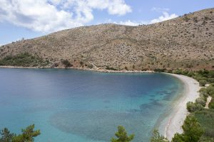 Sakiz Adası Elinda Plajı