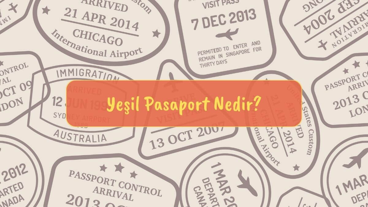 yeşil pasaport nedir
