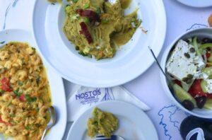 sakız adası yemek yunan